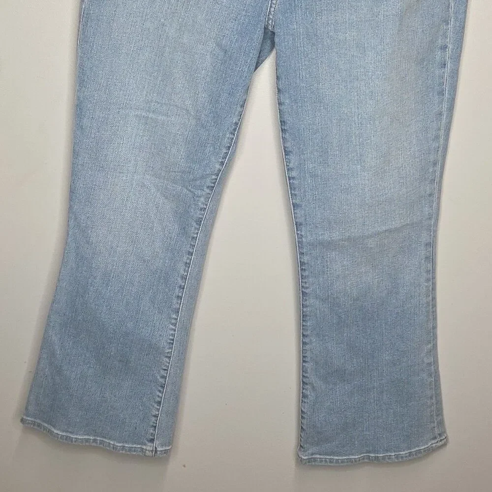 Frame Women Sz 30 high-rise waist kick-flare ankle OPLCMB456 Blue Springs EUC